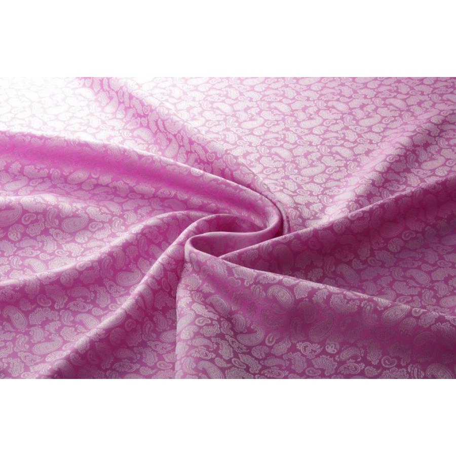 送料無料 9303 カラー21ピンク ペズリー柄高級ジャガード裏地 高密度,キュプラ100%,ふじやま織 |  | 01