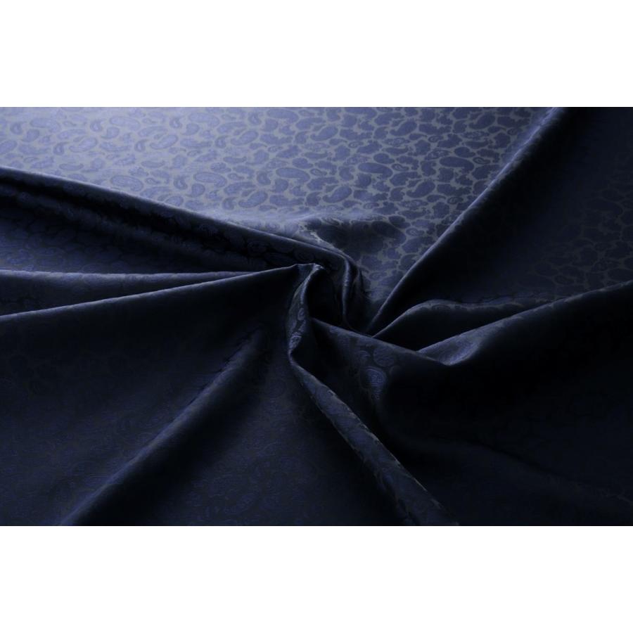 送料無料 9303 カラー50ダークネイビー ペズリー柄高級ジャガード裏地 高密度,キュプラ100%,ふじやま織 |  | 01