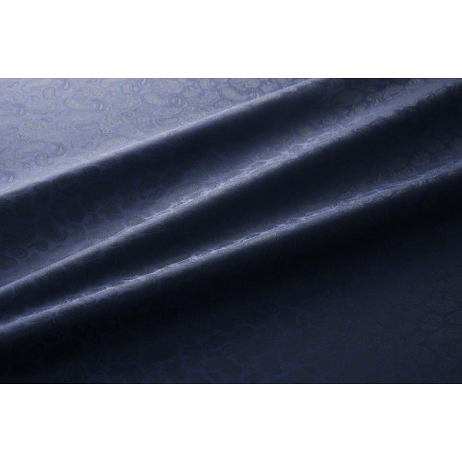 送料無料 9303 カラー51ネイビー ペズリー柄高級ジャガード裏地 高密度,キュプラ100%,ふじやま織 | 