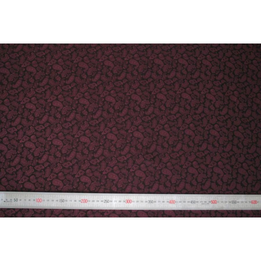 送料無料 9303 カラー60ダークワインレッド ペズリー柄高級ジャガード裏地 高密度,キュプラ100%,ふじやま織 |  | 03