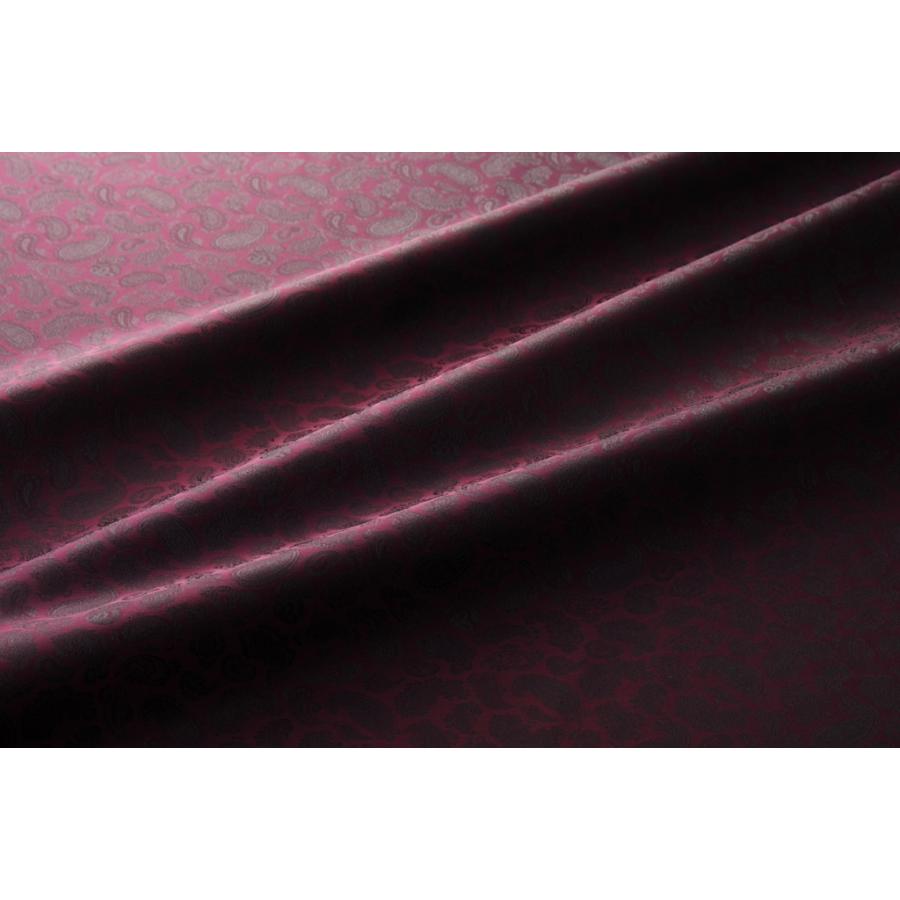 送料無料 9303 カラー61ワインレッド ペズリー柄高級ジャガード裏地 高密度,キュプラ100%,ふじやま織 | 