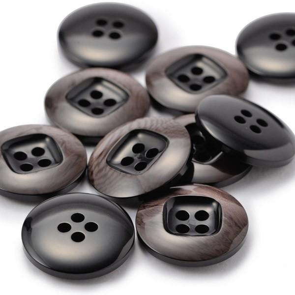 送料無料 高級スーツジャケット用ボタン CAROL COLOR.48  15mmキャロル紳士服スーツジャケットの袖口・袖ボタンに スーツボタン専門店 |  | 01