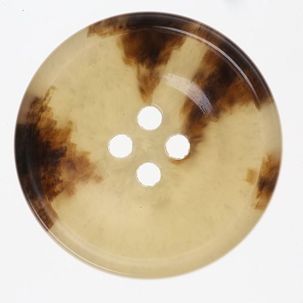 ＰＶ１５　15mm  color.31ベージュブラック  コート対応ボタン老舗テーラー御用達スーツボタン専門店の高級ボタン |  | 01