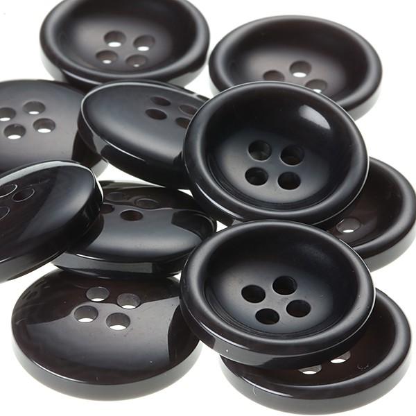 Ｖ７７　18mm  color.08ダークグレー  コート対応ボタン老舗テーラー御用達スーツボタン専門店の高級ボタン | 