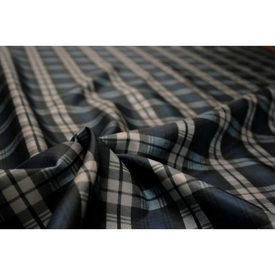 送料無料 8258 カラー1158 プリント裏地 ユーロデザインシリーズ・ブラックウォッチ |  | 02