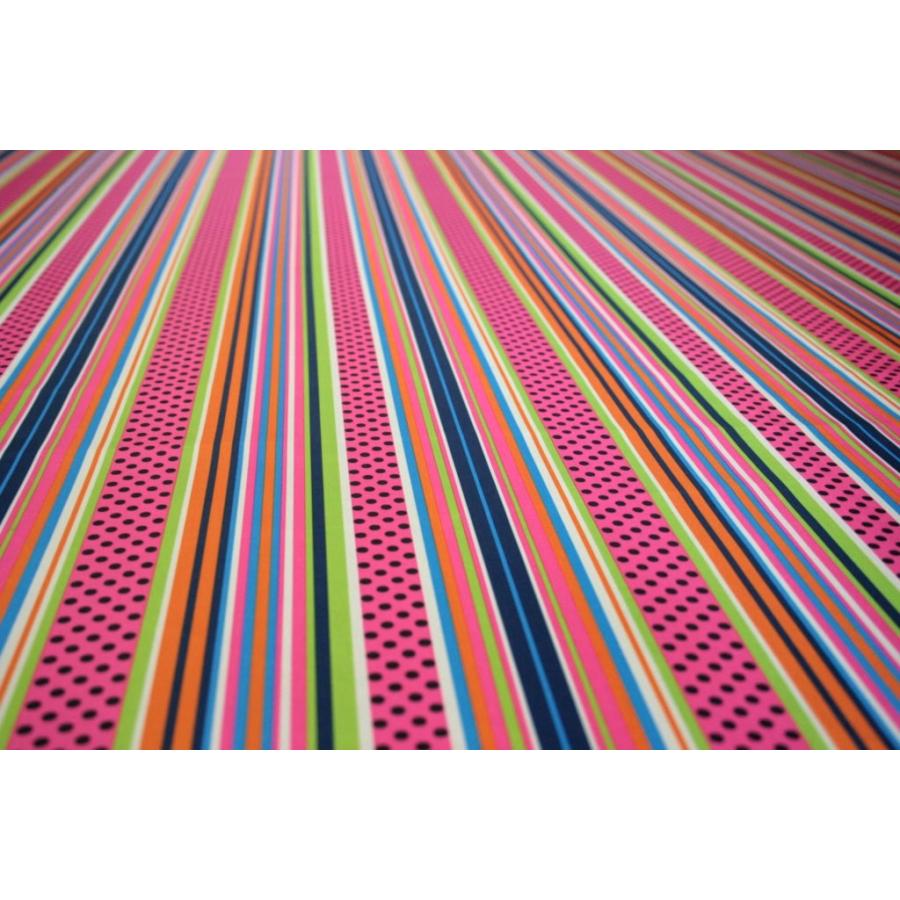 送料無料 8266 カラー083 プリント裏地 ユーロデザインシリーズ・バービーストライプ |  | 02