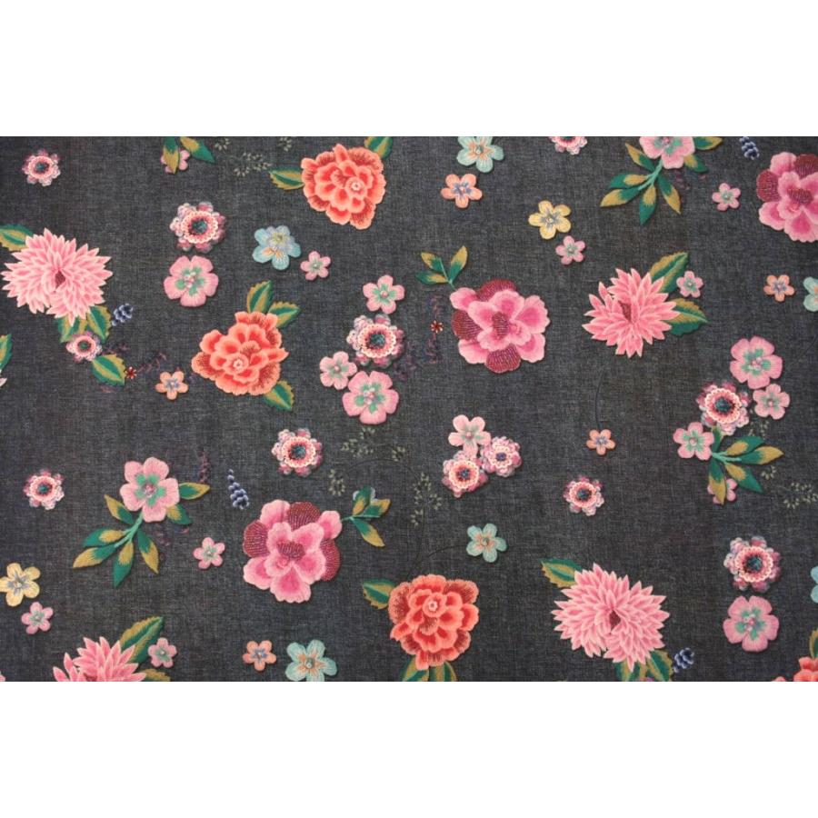 生地見本 8261 カラー001 プリント裏地見本帳 ユーロデザインシリーズ・リカーモデニム |  | 02