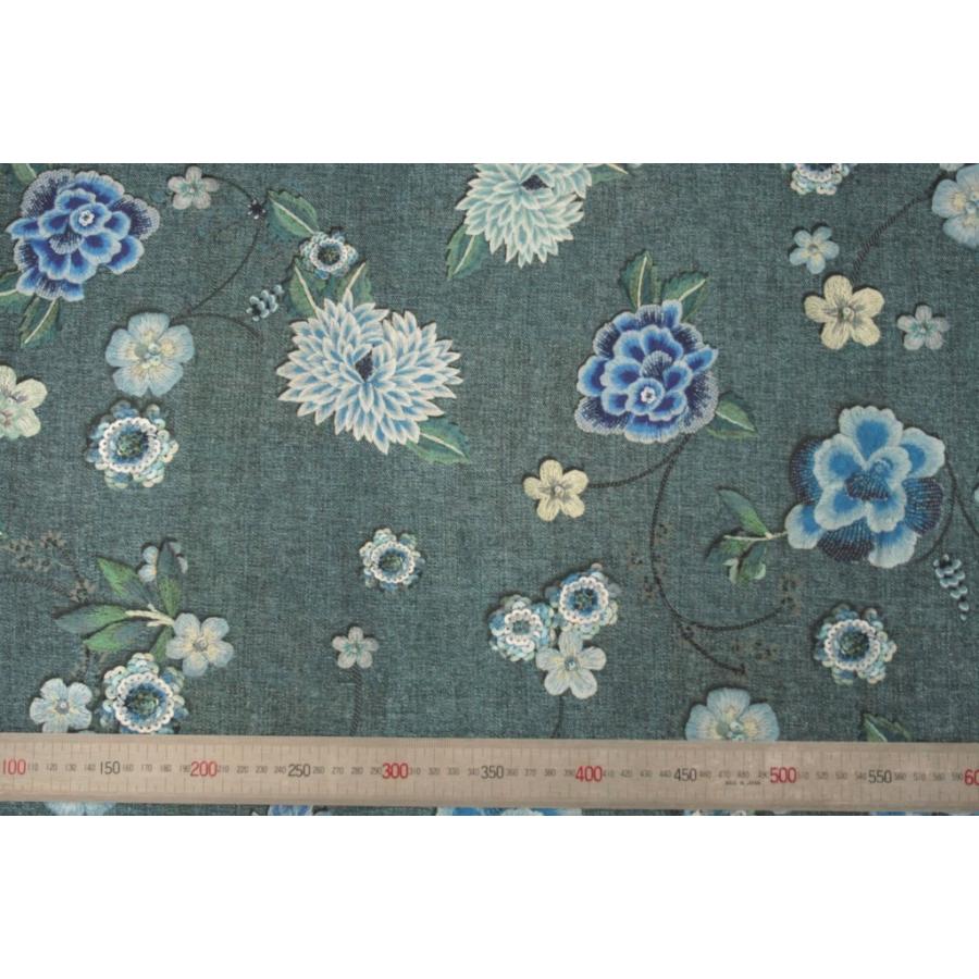 生地見本 8261 カラー005 プリント裏地見本帳 ユーロデザインシリーズ・リカーモデニム |  | 01