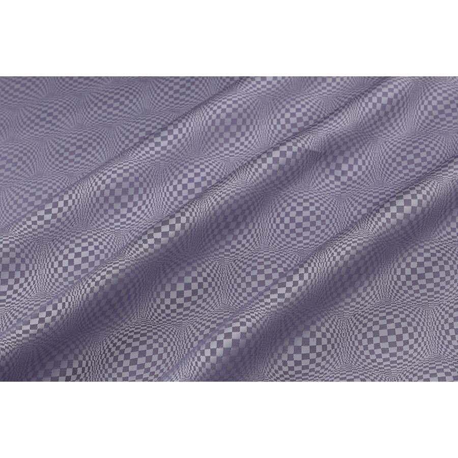 送料無料 9305 カラー30ライトパープル 格子幾何学柄高級ジャガード裏地 高密度,キュプラ100%,ふじやま織 | 