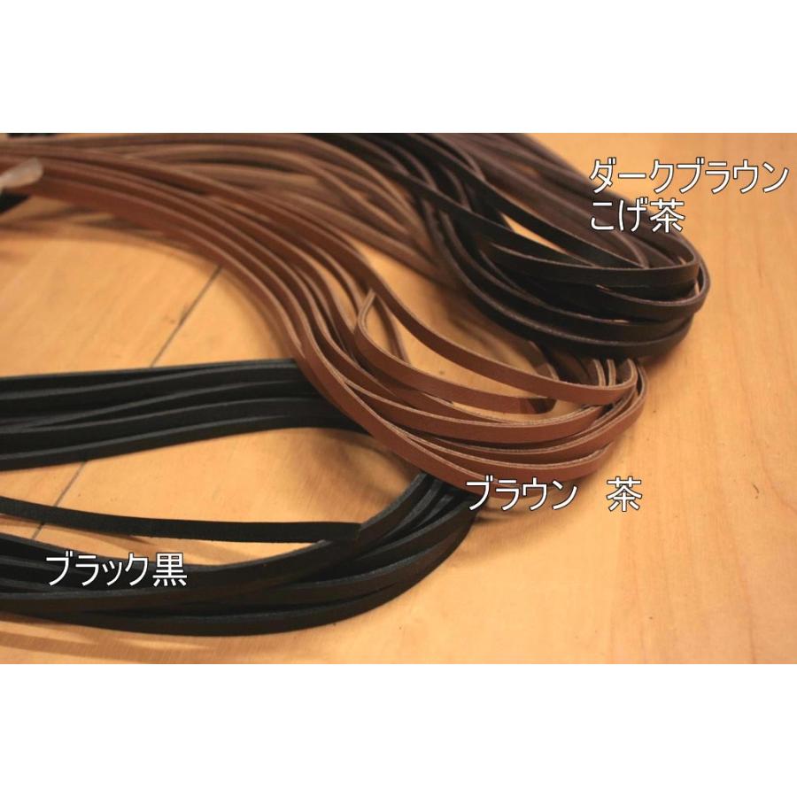 トグルボタン用ひも 高級グローブ皮使用 本革  コート用水牛トグルボタンの紐 10cm単位 ダッフルコート用紐 ヒモのみボタン別売 | 