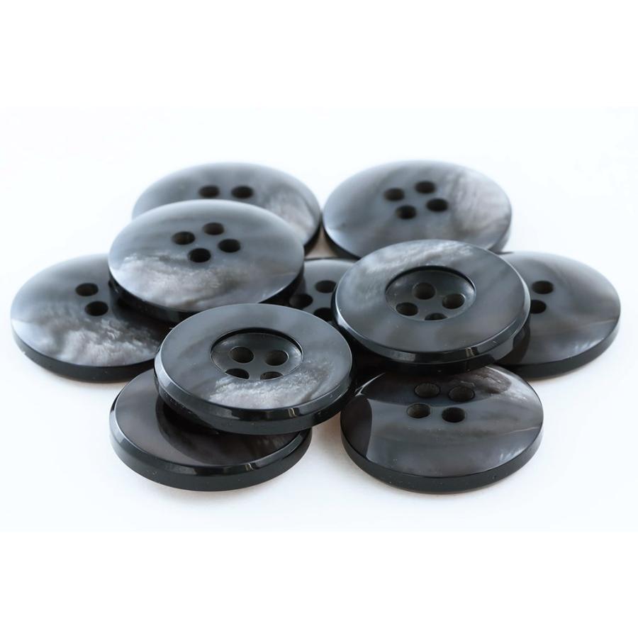 ボーデ COLOR．06グレー系  15mm 1個から販売  紳士服スーツジャケットの袖口ボタン・袖ボタン |  | 01