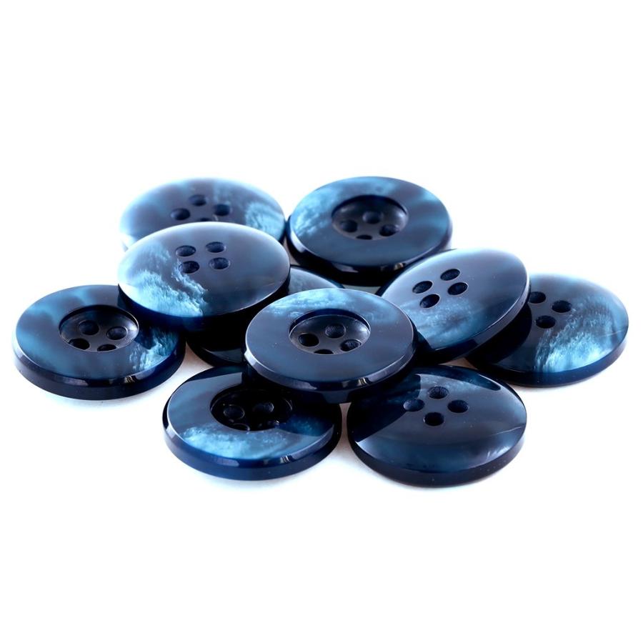 ボーデ COLOR．55ネイビー系  15mm 1個から販売  紳士服スーツジャケットの袖口ボタン・袖ボタン |  | 01