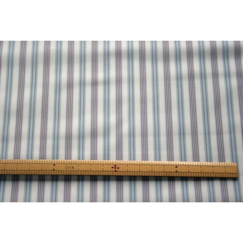 AQUAストライプ柄裏地 color.3-1 老舗テーラー御用達スーツ裏地専門店 スーツ用裏地 |  | 01