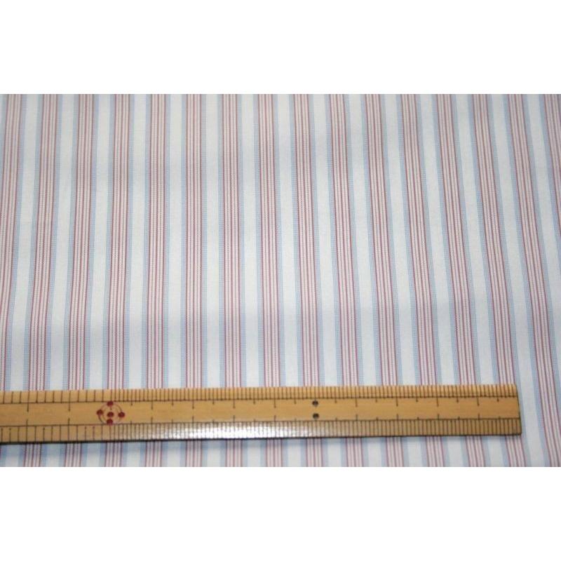 AQUAストライプ柄裏地 color.3-14 老舗テーラー御用達スーツ裏地専門店 スーツ用裏地 |  | 01