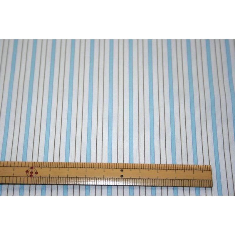 AQUAストライプ柄裏地 color.7-10 老舗テーラー御用達スーツ裏地専門店 スーツ用裏地 |  | 01