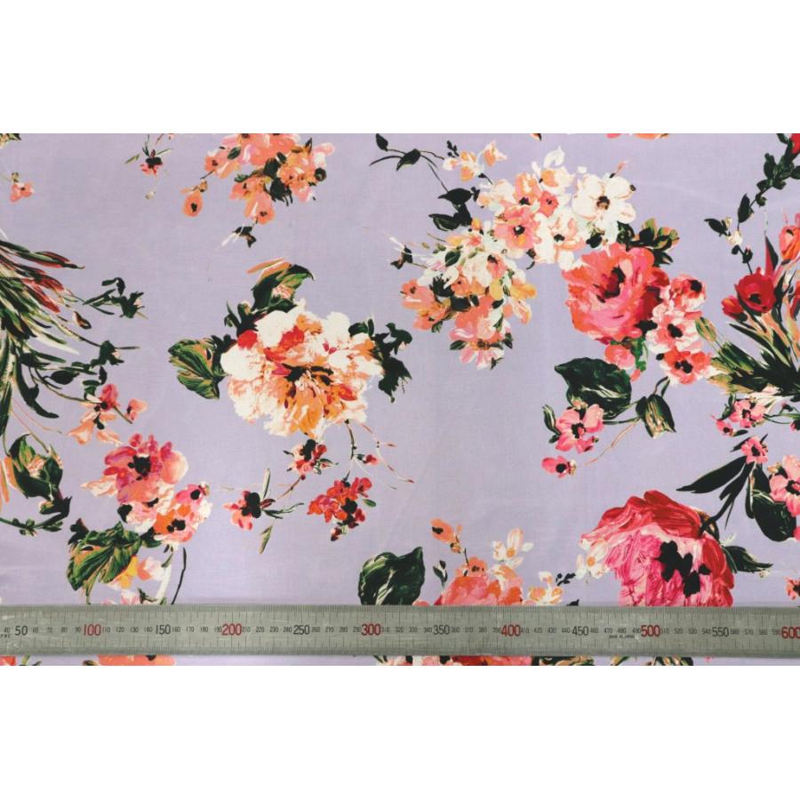 送料無料 8280カラー004 プリント裏地 ユーロデザインシリーズ・フォーエバーフルール | 