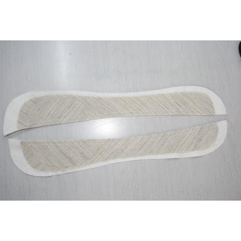 たれ綿二重バス白　ゆき綿・裄綿ともいわれる袖山の形をよくしたり丸みを出す付属 | 