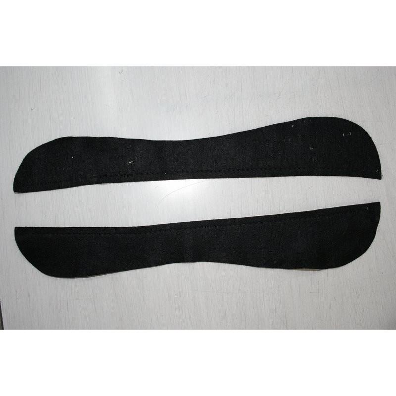 たれ綿二重バス黒　ゆき綿・裄綿ともいわれる袖山の形をよくしたり丸みを出す付属 |  | 02