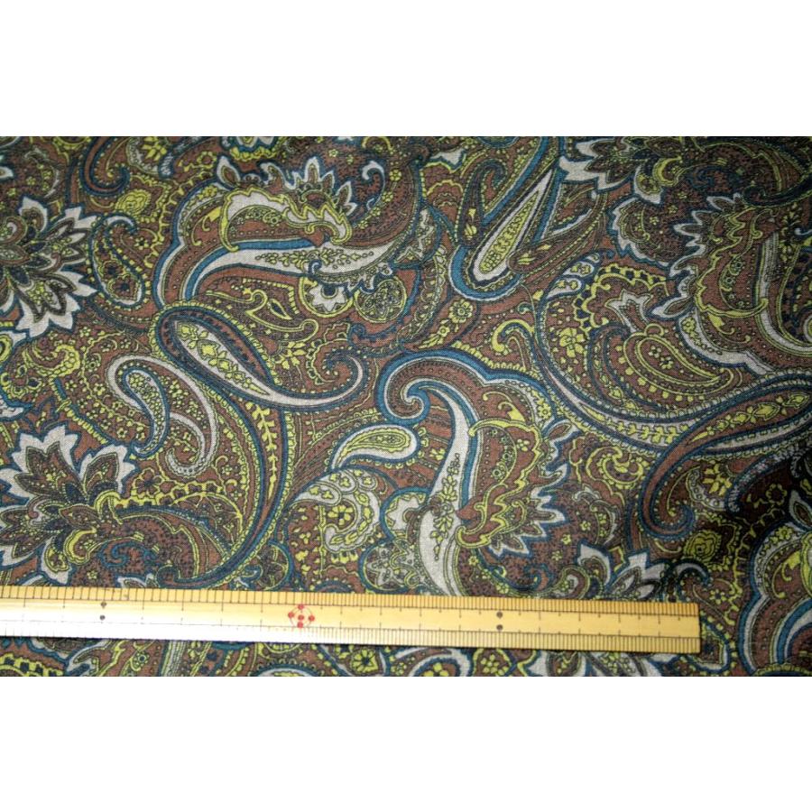 7828Mペズリープリント裏地color.11(カーキ色) | 