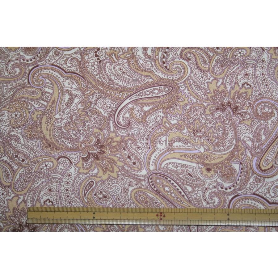 7828Mペズリープリント裏地color.24(オレンジ色) | 