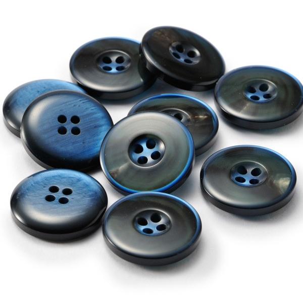 送料無料 水牛カイザー COLOR．55  20mmスーツジャケット高級ボタン |  | 01