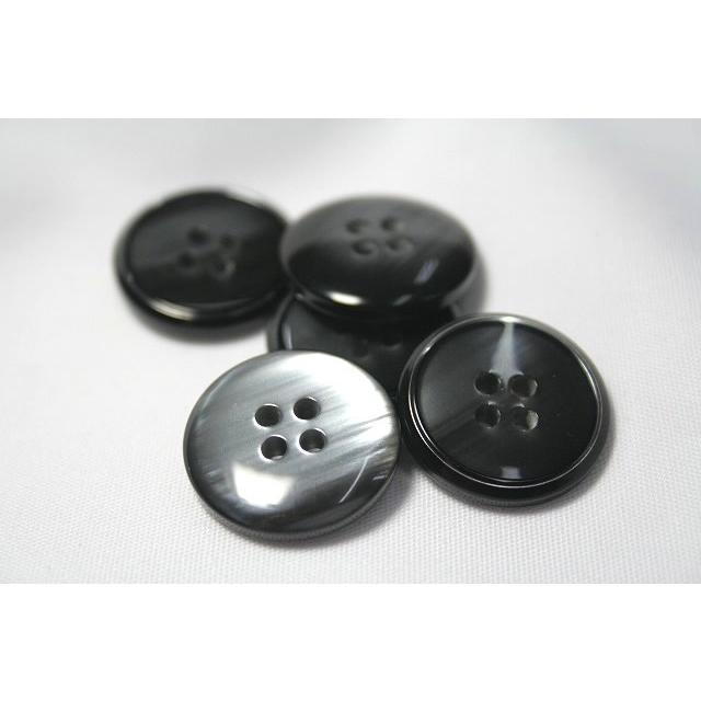 送料無料 サンダー 20mm color.04 シルバー  スーツジャケット前ボタン 老舗テーラー御用達スーツボタン専門店の高級ボタン |  | 01