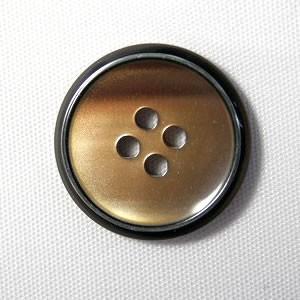 送料無料 サンダー 20mm color.43 ライトブラウン  スーツジャケット前ボタン 老舗テーラー御用達スーツボタン専門店の高級ボタン | 