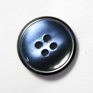 送料無料 サンダー 20mm color.55 ブルー  スーツジャケット前ボタン 老舗テーラー御用達スーツボタン専門店の高級ボタン | 