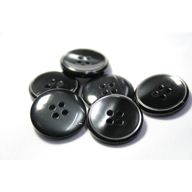 送料無料 サンダー 15mm color.07 チャコール  紳士服スーツジャケットの袖口・袖ボタンに |  | 01