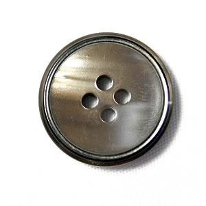 送料無料 サンダー 15mm color.42 シャンパンシルバー  紳士服スーツジャケットの袖口・袖ボタンに | 