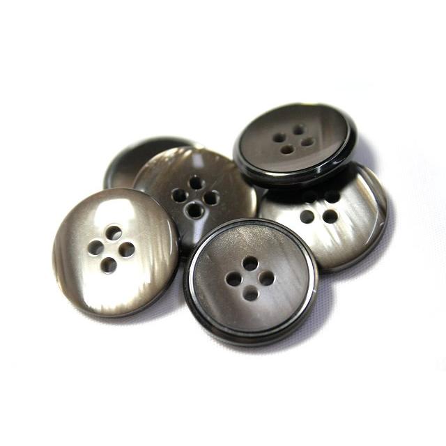 送料無料 サンダー 15mm color.42 シャンパンシルバー  紳士服スーツジャケットの袖口・袖ボタンに |  | 01