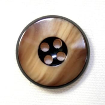送料無料 高級スーツジャケット用ボタン  818 COLOR．40  15mm 紳士服スーツジャケットの袖口・袖ボタンに | 