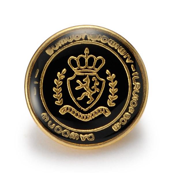 メタルボタンY-53・ゴールド・15mm 紳士服スーツジャケットの袖口・袖ボタン 老舗テーラー御用達スーツボタン専門店の高級ボタン | 