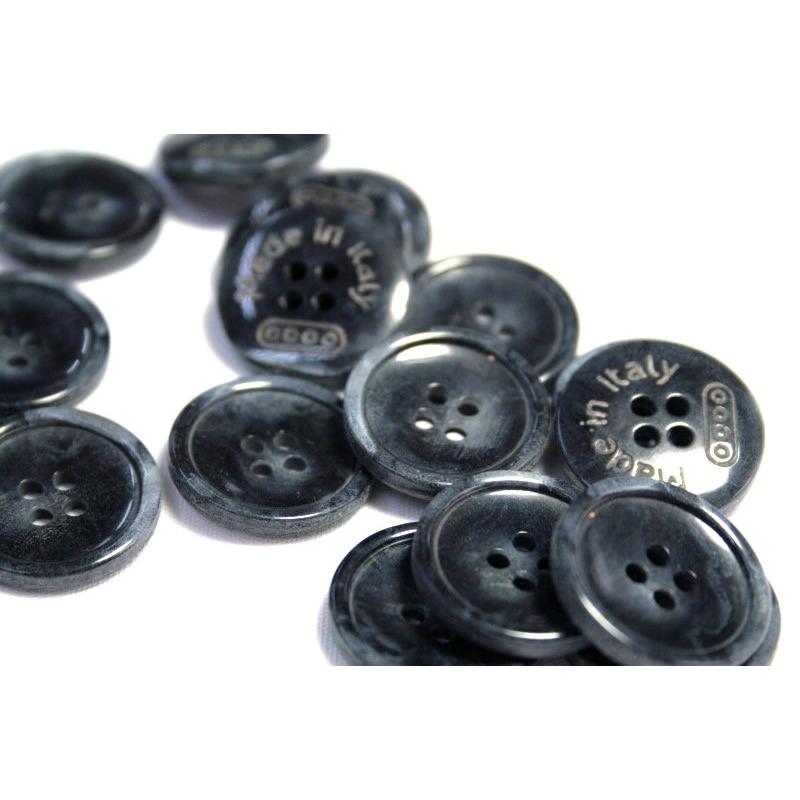 送料無料 MONTE モンテ イタリーボタン COLOR．13：ネイビー  20mmスーツジャケット前ボタン 老舗テーラー御用達スーツボタン専門店の高級ボタン |  | 01