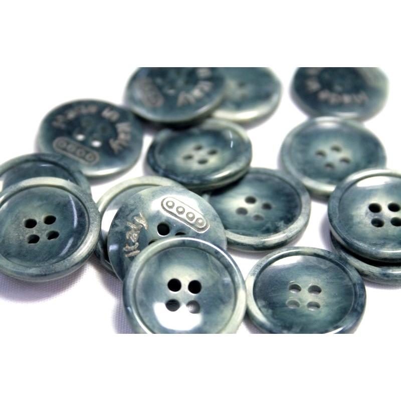 送料無料 MONTE モンテ イタリーボタン COLOR．14：ブルー  15mm 紳士服スーツジャケットの袖口・袖ボタンに |  | 01