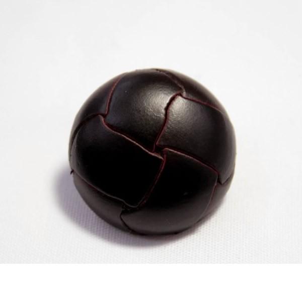 本革ボタン LZ100 25mm  color.04ダークブラウン  コート対応ボタン 革ボタン,レザーボタン,皮ボタン老舗テーラー御用達スーツボタン専門店 | 