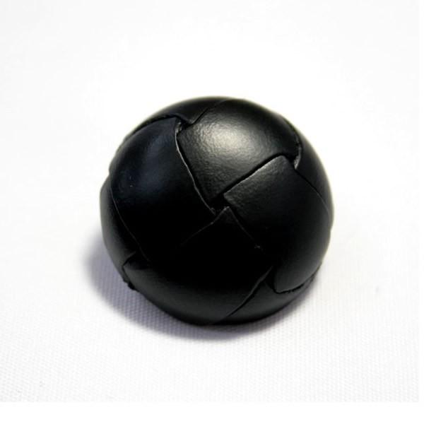 本革ボタン LZ100 25mm  color.05ブラック  コート対応ボタン 革ボタン,レザーボタン,皮ボタン老舗テーラー御用達スーツボタン専門店 |  | 01