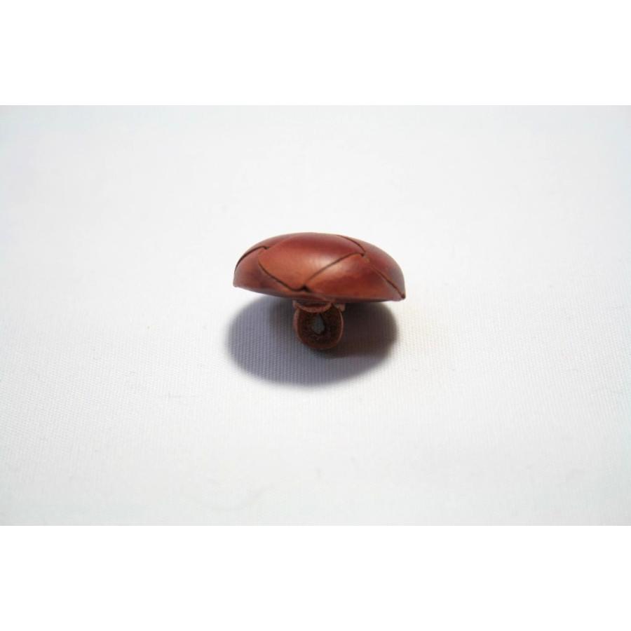 本革ボタン LZ100 23mm  color.01ライトブラウン  コート対応ボタン 革ボタン,レザーボタン,皮ボタン老舗テーラー御用達スーツボタン専門店 |  | 02