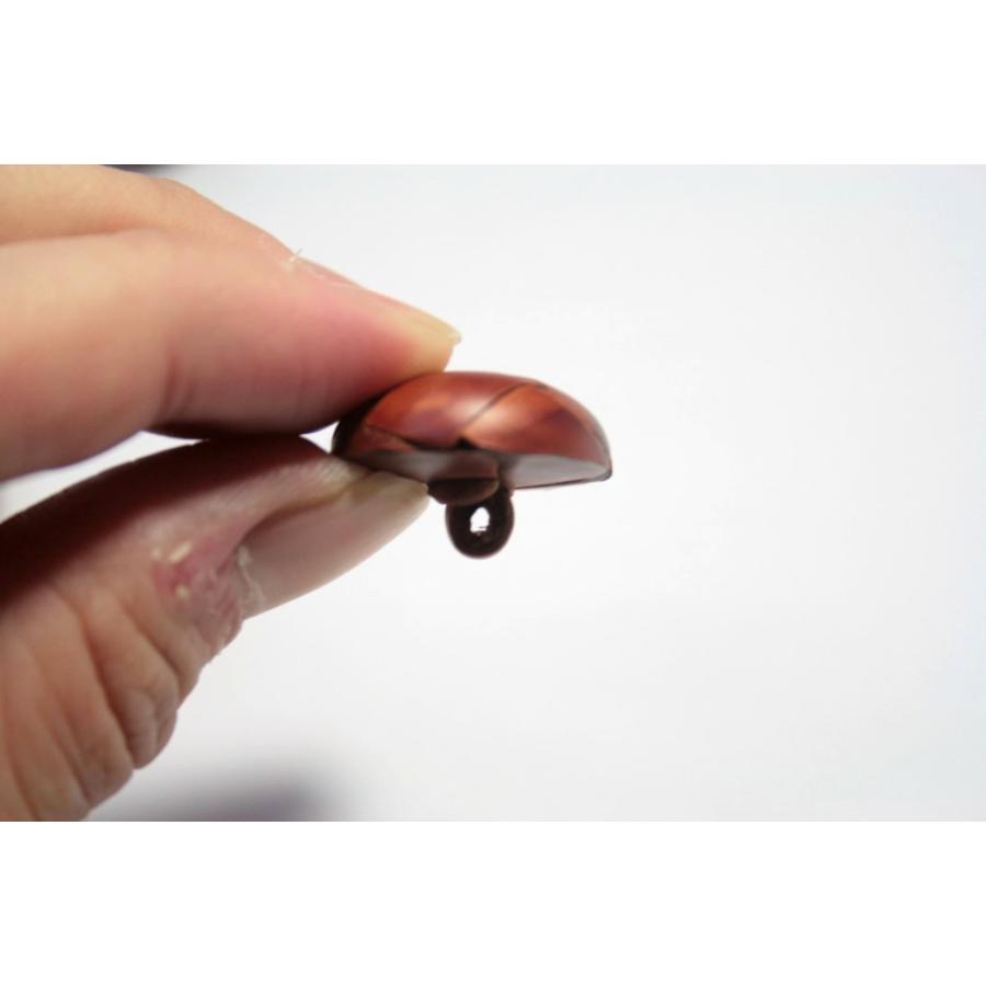 本革ボタン LZ100 23mm  color.01ライトブラウン  コート対応ボタン 革ボタン,レザーボタン,皮ボタン老舗テーラー御用達スーツボタン専門店 |  | 04