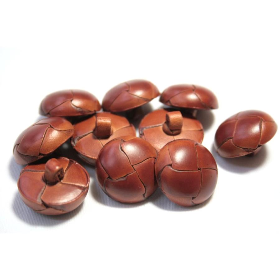 本革ボタン LZ100 21mm  color.01ライトブラウン  コート対応ボタン 革ボタン,レザーボタン,皮ボタン老舗テーラー御用達スーツボタン専門店 |  | 03