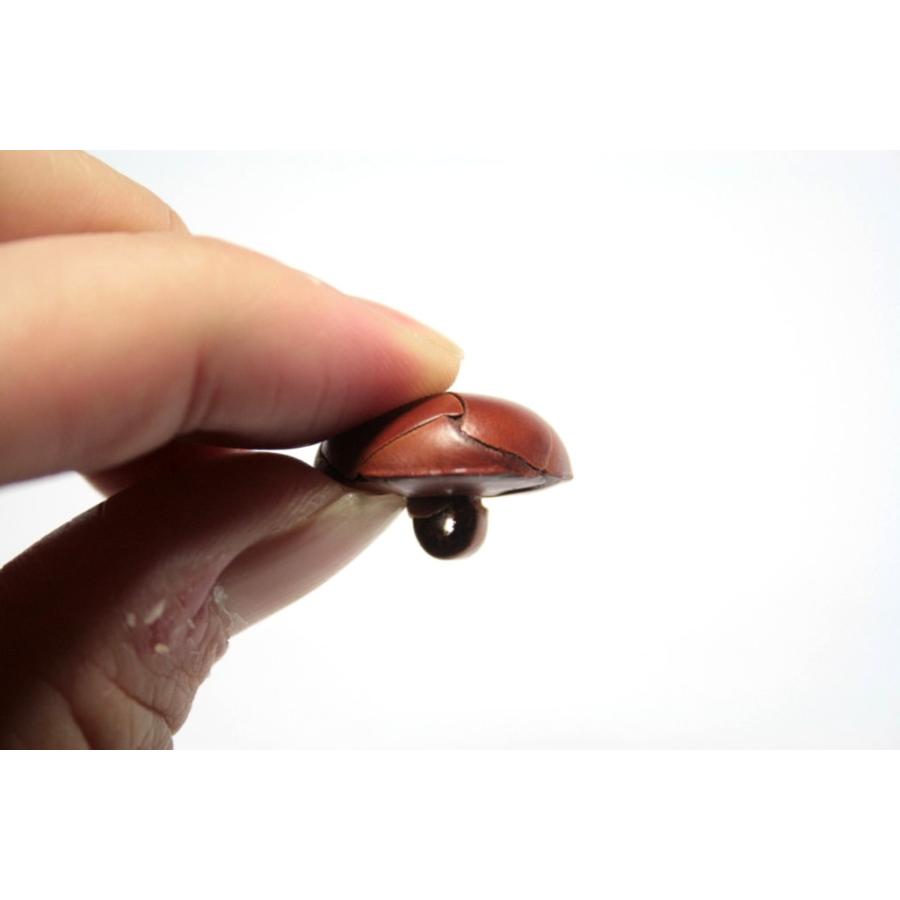 本革ボタン LZ100 21mm  color.01ライトブラウン  コート対応ボタン 革ボタン,レザーボタン,皮ボタン老舗テーラー御用達スーツボタン専門店 |  | 04