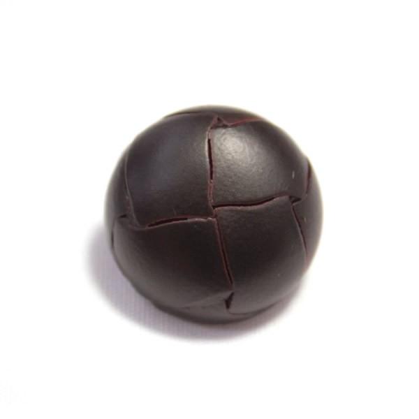 本革ボタン LZ100 21mm  color.04ダークブラウン  コート対応ボタン 革ボタン,レザーボタン,皮ボタン老舗テーラー御用達スーツボタン専門店 |  | 01