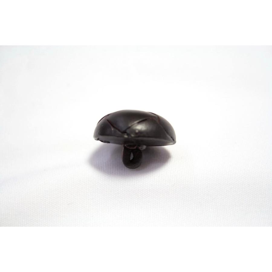 本革ボタン LZ100 21mm  color.04ダークブラウン  コート対応ボタン 革ボタン,レザーボタン,皮ボタン老舗テーラー御用達スーツボタン専門店 |  | 02