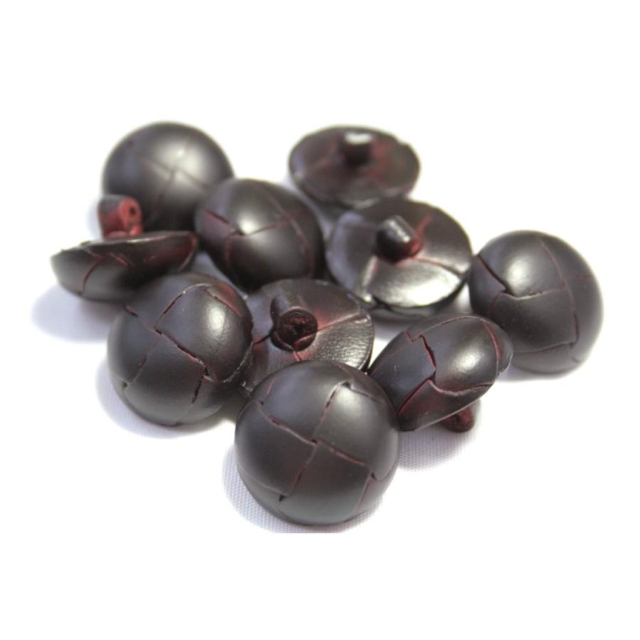 本革ボタン LZ100 21mm  color.04ダークブラウン  コート対応ボタン 革ボタン,レザーボタン,皮ボタン老舗テーラー御用達スーツボタン専門店 |  | 03