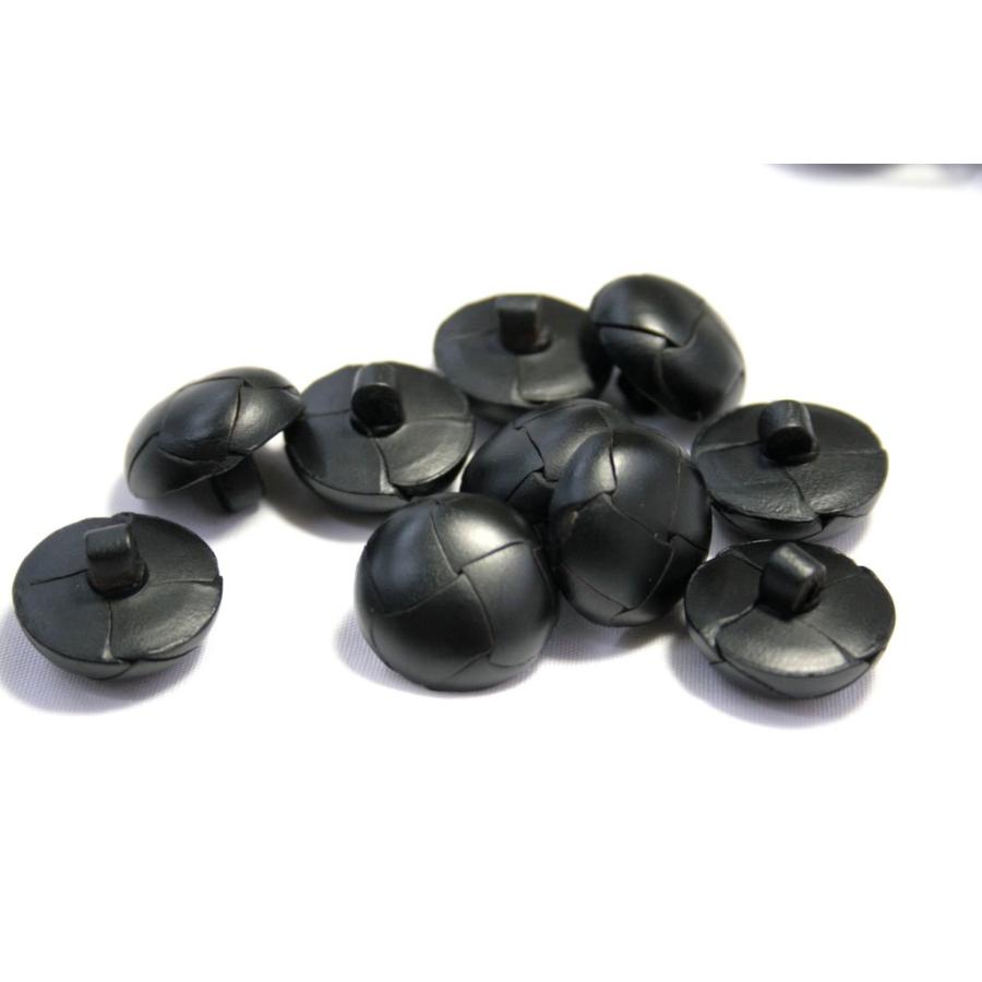 本革ボタン LZ100 21mm  color.05ブラック  コート対応ボタン 革ボタン,レザーボタン,皮ボタン老舗テーラー御用達スーツボタン専門店 |  | 03