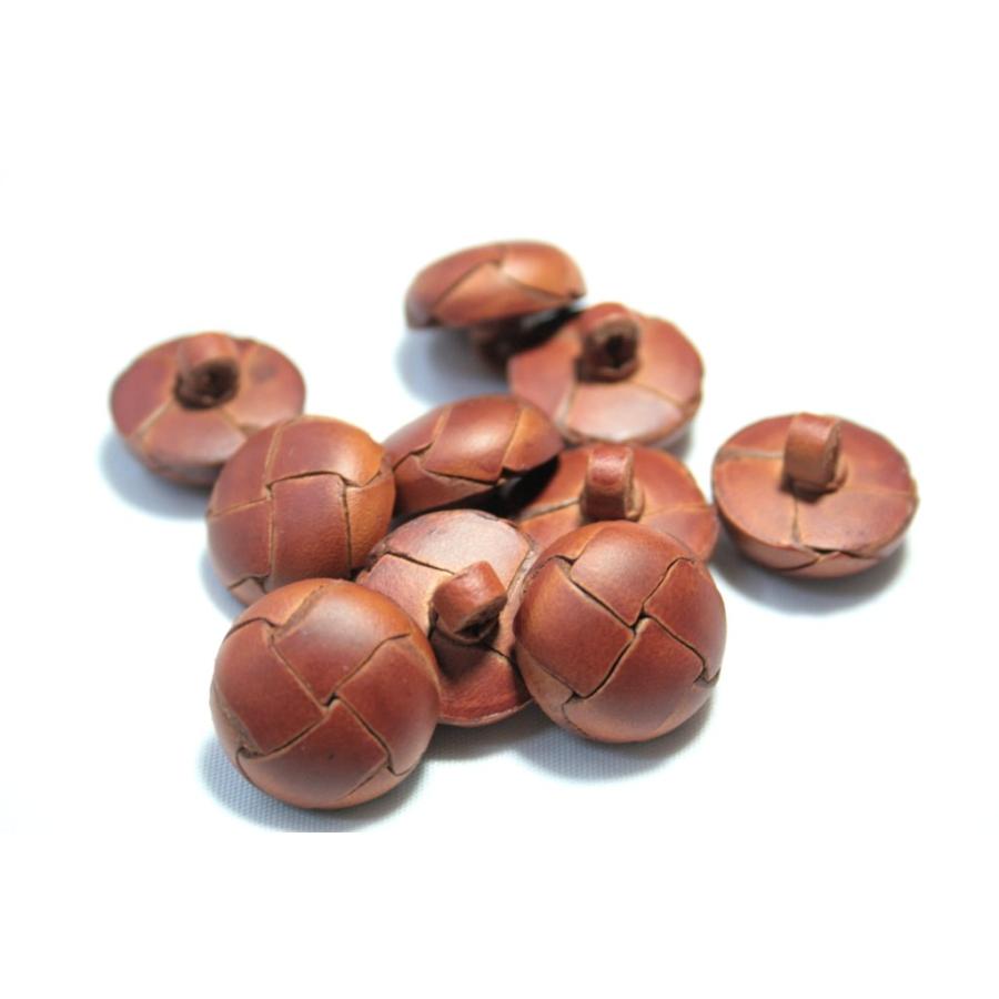 本革ボタン LZ100 19mm color.01ライトブラウン  コート対応ボタン 革ボタン,レザーボタン,皮ボタン老舗テーラー御用達スーツボタン専門店 |  | 03