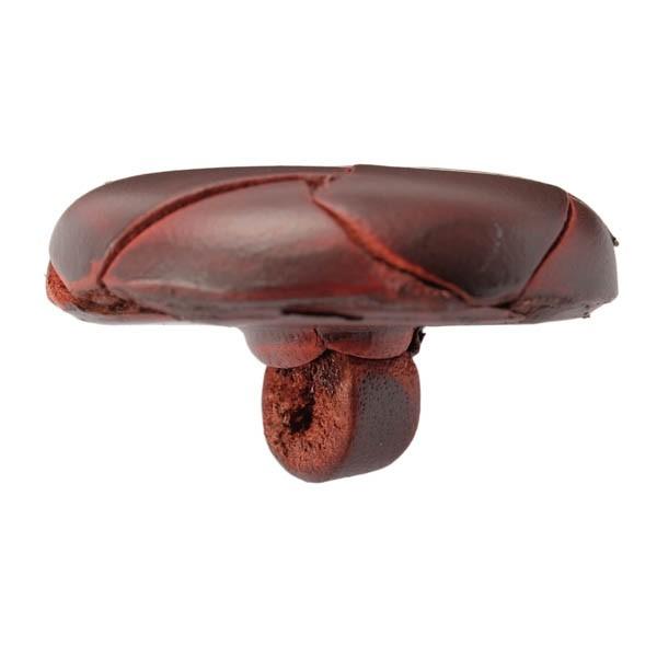 本革ボタン LZ200　30mm  color.03ブラウン  コート対応ボタン 実寸は29mm 革ボタン,レザーボタン,皮ボタン |  | 02