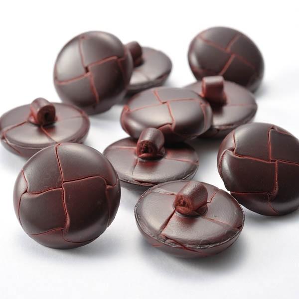 本革ボタン LZ200 25mm  color.03ブラウン  コート対応ボタン 革ボタン,レザーボタン,皮ボタン老舗テーラー御用達スーツボタン専門店 |  | 01