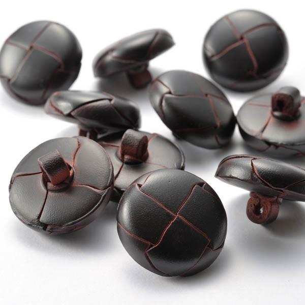 本革ボタン LZ200 23mm  color.04ダークブラウン  コート対応ボタン 革ボタン,レザーボタン,皮ボタン老舗テーラー御用達スーツボタン専門店 |  | 01