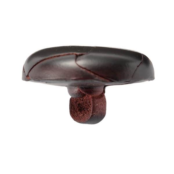 本革ボタン LZ200 23mm  color.04ダークブラウン  コート対応ボタン 革ボタン,レザーボタン,皮ボタン老舗テーラー御用達スーツボタン専門店 |  | 02